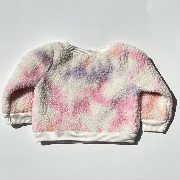 Cat & Jack - Rainbow Fleece Pullover - Size Newborn - Picture 2 of 3